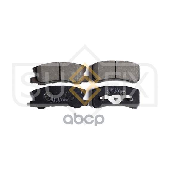 Купить КОЛОДКИ ТОРМОЗНЫЕ ЗАДНИЕ CITROEN C-CROSSER 07, MITSUBISHI PAJERO 2.5-3.8 00 / PAJERO SPORT 97 / OUTLANDER XL 07, PEUGEOT 4007 07 SX-1100