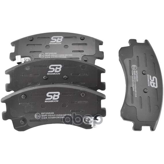 Купить КОЛОДКИ ТОРМОЗНЫЕ ПЕРЕДНИЕ MAZDA 6 02 BP25526