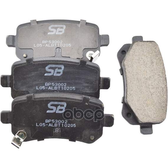 Купить КОЛОДКИ ТОРМОЗНЫЕ ДИСКОВЫЕ BP53002