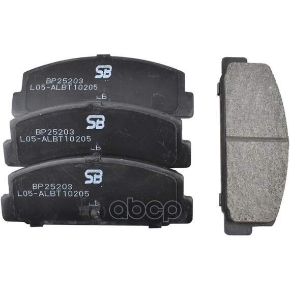 Купить КОЛОДКИ ТОРМОЗНЫЕ ЗАДНИЕ MAZDA 6 02/323 96/626 9202 BP25203