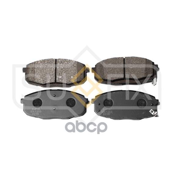 Купить КОЛОДКИ ТОРМОЗНЫЕ ПЕРЕДНИЕ HYUNDAI I30, KIA CARENS 02 / CEED/PRO CEED/CERATO 08 SX-1203