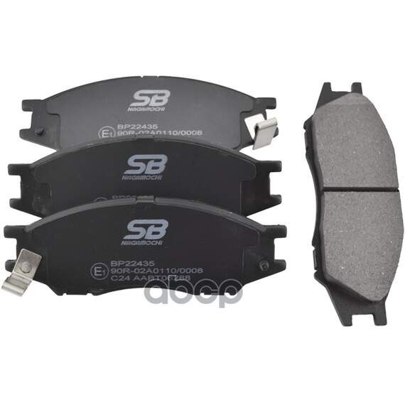 Купить КОЛОДКИ ТОРМОЗНЫЕ ПЕРЕДНИЕ NISSAN ALMERA CLASSIC 06- BP22435