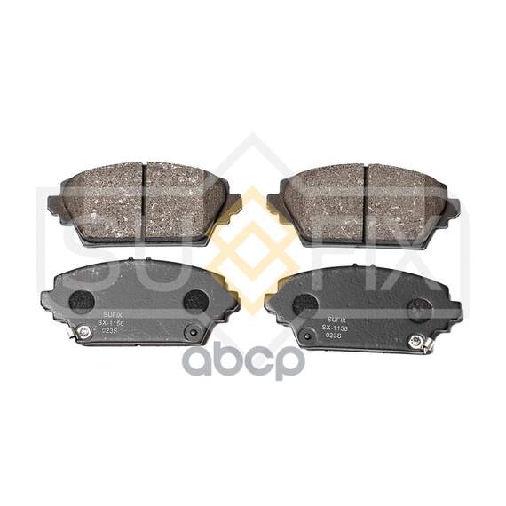 Купить КОЛОДКИ ТОРМОЗНЫЕ ПЕРЕДНИЕ HONDA ACCORD 98-02, NISSAN ALMERA TINO 00 / PRIMERA(P12) 02 SX-1156