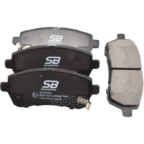 Купить КОЛОДКИ ТОРМОЗНЫЕ ПЕРЕДНИЕ FORD FIESTA 08-/MAZDA 2 07- BP25562