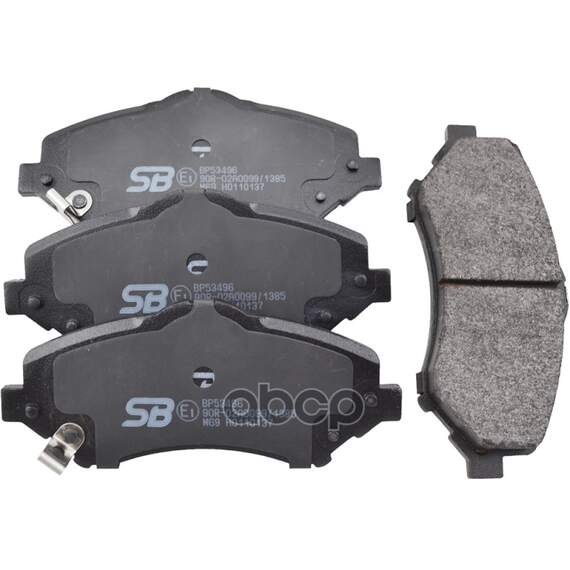 Купить КОЛОДКИ ТОРМОЗНЫЕ ПЕРЕДНИЕ CHRYSLER VOYAGER/JEEP CHEROKEE/WRANGLER 07- BP53496