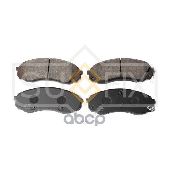 Купить КОЛОДКИ ТОРМОЗНЫЕ ПЕРЕДНИЕ HYUNDAI H-1 2.5D 97 / STAREX 2.5D 97-04, KIA CARNIVAL / GRAND CARNIVAL 2.2D-2.9D 06 SX-1196