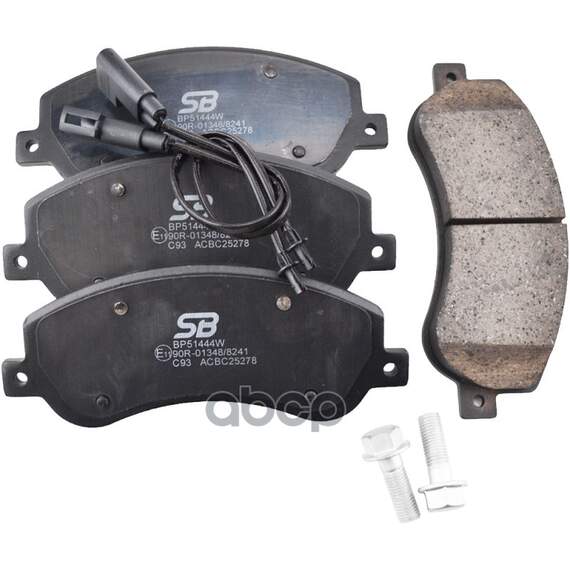 Купить КОЛОДКИ ТОРМОЗНЫЕ ПЕРЕДНИЕ FORD TRANSIT 330/350 06-/VW AMAROK 10- BP51444W
