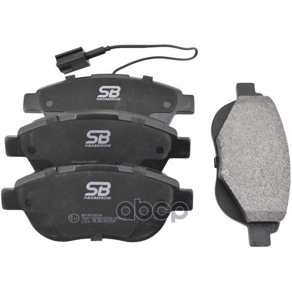 Купить КОЛОДКИ ТОРМОЗНЫЕ ПЕРЕДНИЕ (OPEL CORSA D 1.3CDTI (8/08-)) BP42187W