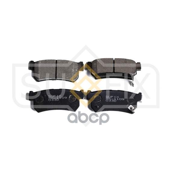 Купить КОЛОДКИ ТОРМОЗНЫЕ ЗАДНИЕ DAEWOO KORANDO 2.9TD-3.2 99 / MUSSO 2.2TD-3.2 99, SSANGYONG ACTYON 2.0D-2.3 02 / KORANDO 2.9TD 98 / KYRON 2.0D-2.7D 05 / MUSSO 2.3-2.9D 98 / REXTON 2.7D-3.2 02 SX-1109