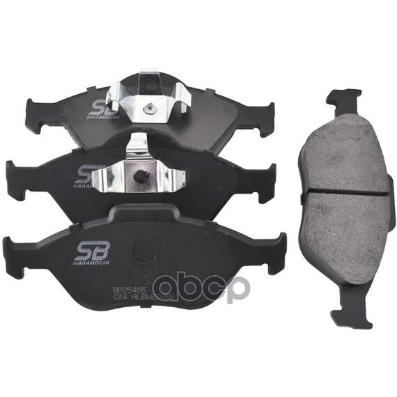 Купить КОЛОДКИ ТОРМОЗНЫЕ ПЕРЕДНИЕ (FORD FIESTA IV-V, FUSION, MAZDA 2 (DY)) BP25495