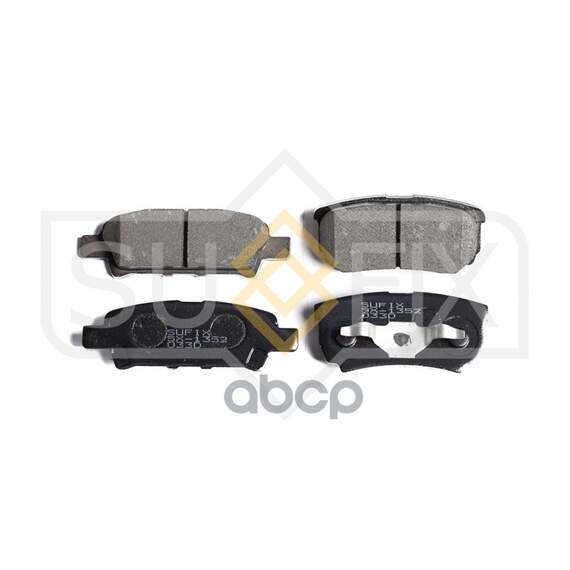 Купить КОЛОДКИ ТОРМОЗНЫЕ ЗАДНИЕ MITSUBISHI LANCER(CS)-X 1.5-2.0D 03 / OUTLANDER 03 SX-1352