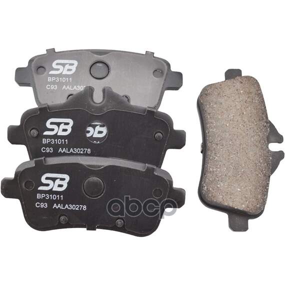 Купить КОЛОДКИ ТОРМОЗНЫЕ ЗАДНИЕ MERCEDES GL X166/ML W166 BP31011