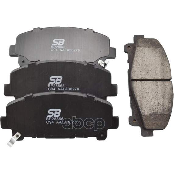 Купить КОЛОДКИ ТОРМОЗНЫЕ ПЕРЕДНИЕ HONDA ACCORD 2.0/2.4 АКПП 08- BP28865