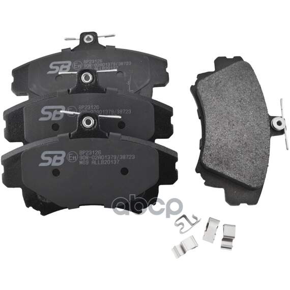 Купить КОЛОДКИ ТОРМОЗНЫЕ ПЕРЕДНИЕ MITSUBISHI CARISMA 95-06/COLT 04-/VOLVO S40/V40 -04 BP23126