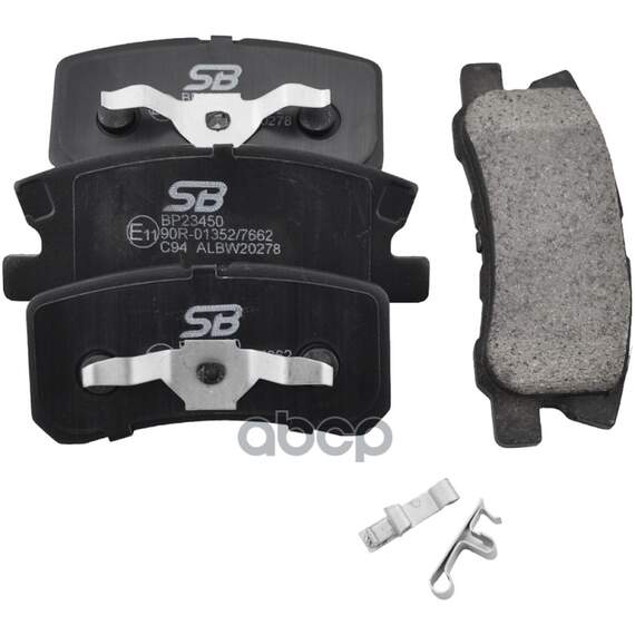 Купить КОЛОДКИ ТОРМОЗНЫЕ ЗАДНИЕ (MITSUBISHI ASX, OUTLANDER II, PAJERO III-IV) BP23450