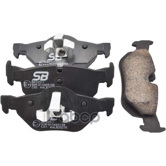 Купить КОЛОДКИ ТОРМОЗНЫЕ ЗАДНИЕ (BMW E81/E87/E90/E91/E84 X1) BP32511