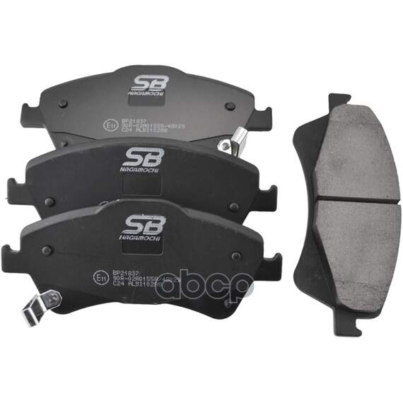 Купить КОЛОДКИ ТОРМОЗНЫЕ ПЕРЕДНИЕ TOYOTA AURIS 2.0D/2.2D 07-/AVENSIS 09-/VERSO 09- BP21837