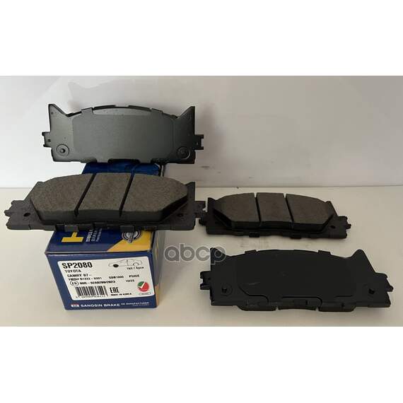 Купить КОЛОДКИ ТОРМОЗНЫЕ TOYOTA CAMRY V40 06-/V50 11-/LEXUS ES 240/350 06- ПЕРЕДНИЕ SP2080