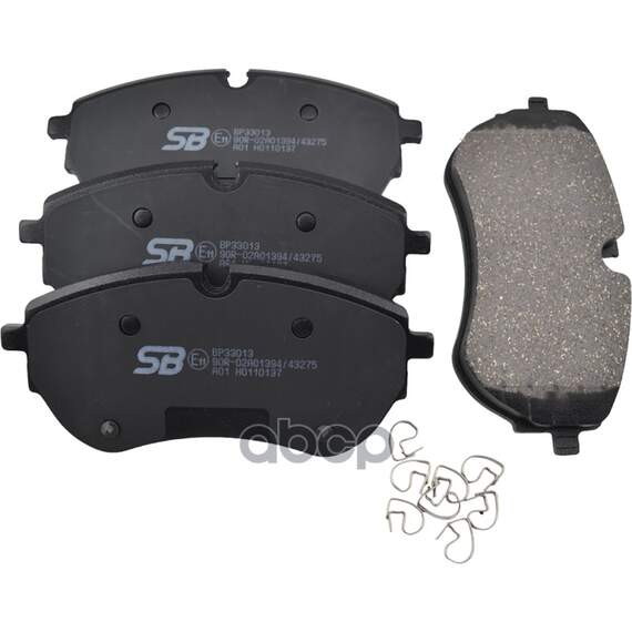Купить КОЛОДКИ ТОРМОЗНЫЕ VOLKSWAGEN AMAROK 06.16-08.20 BP33013
