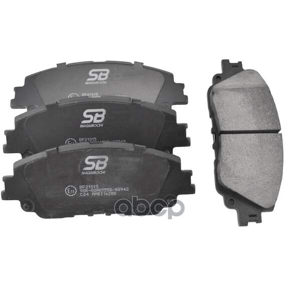 Купить КОЛОДКИ ТОРМОЗНЫЕ ПЕРЕДНИЕ TOYOTA CAMRY 18- BP21015