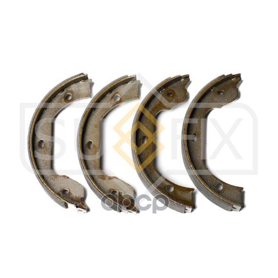 Купить КОЛОДКИ ТОРМОЗНЫЕ СТОЯНОЧНЫЕ BMW 5(E60) 03 / 6(E63) 04 / 7(E65/F01) 02 / X3(E83) 03 / X5(E53/E70/F15) 00 / X6(E71/F16) 07, VW TRANSPORTER V 03 / TOUAREG(7L) 02 SY-1008