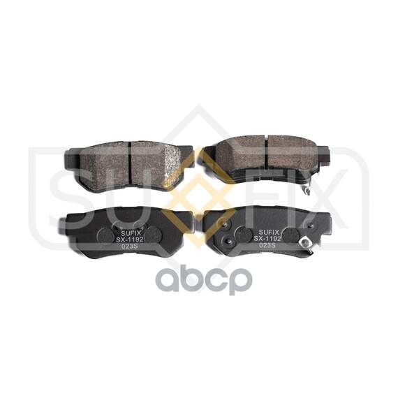 Купить КОЛОДКИ ТОРМОЗНЫЕ ЗАДНИЕ HYUNDAI ELANTRA(HD) 06 / SONATA 98 / MATRIX 01 / GETZ 01 / SANTA FE 01-06/MATRIX 05 / TUCSON 04, KIA MAGENTIS 01 / SPORTAGE 04 SX-1192