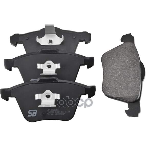 Купить КОЛОДКИ ТОРМОЗНЫЕ ПЕРЕДНИЕ (VOLVO S60/V70/S80/XC70/XC90 98-) BP30352