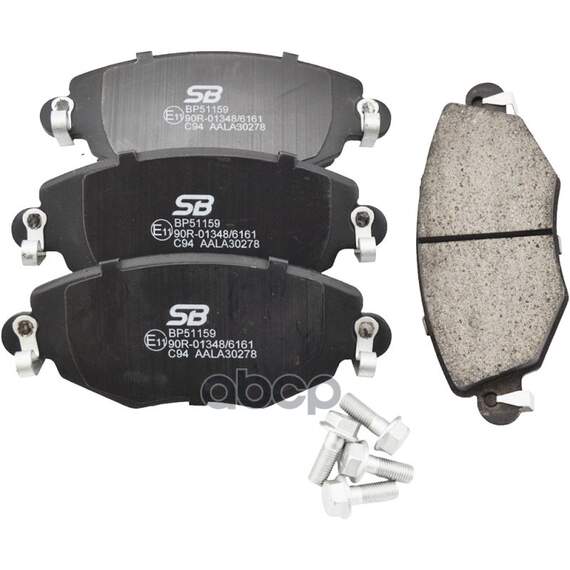 Купить КОЛОДКИ ТОРМОЗНЫЕ ПЕРЕДНИЕ FORD MONDEO 0007/ JAGUAR X-TYPE 01 BP51159