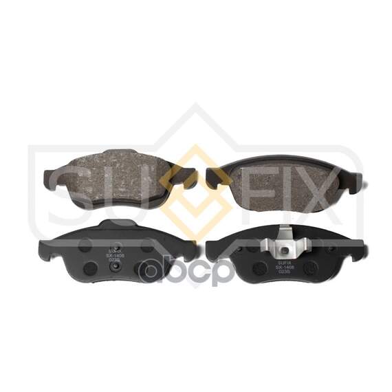 Купить КОЛОДКИ ТОРМОЗНЫЕ ПЕРЕДНИЕ RENAULT DUSTER 2.0 12 / FLUENCE 1.6-2.0 10 / MEGANE III 1.6-2.0 09 SX-1408