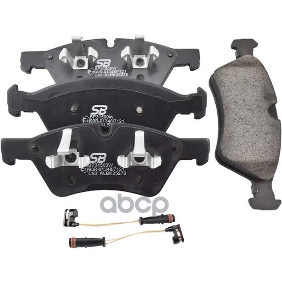 Купить КОЛОДКИ ТОРМОЗНЫЕ ПЕРЕДНИЕ (MB W164 (ML)/X164 (GL)/W211/W251 04) BP31500W