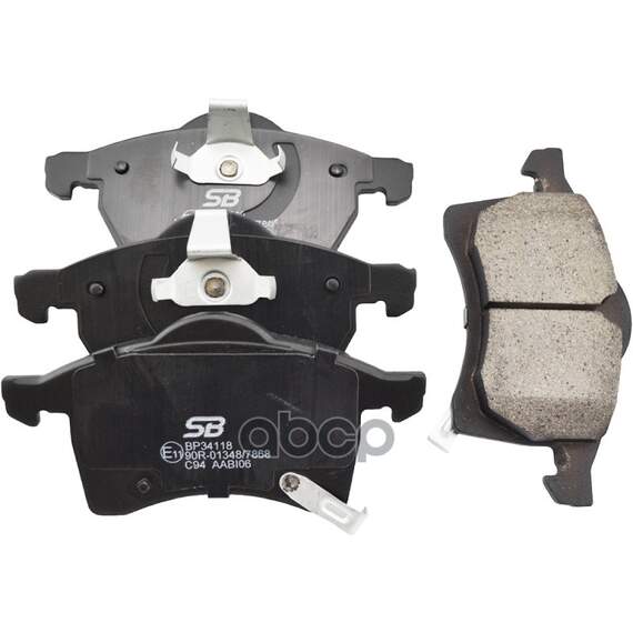 Купить КОЛОДКИ ТОРМОЗНЫЕ ПЕРЕДНИЕ OPEL ASTRA G 1.8-2.2 16V/ZAFIRA A/B 1.6/1.8 BP34118