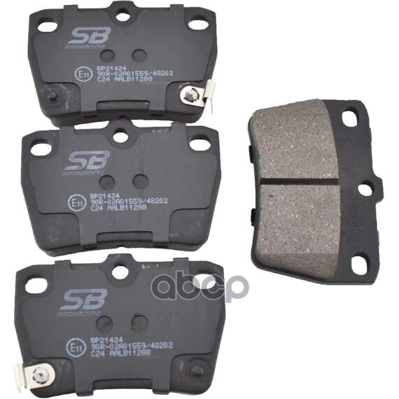Купить КОЛОДКИ ТОРМОЗНЫЕ ЗАДНИЕ TOYOTA RAV 4 II 1.8-2.0 00-05 BP21424