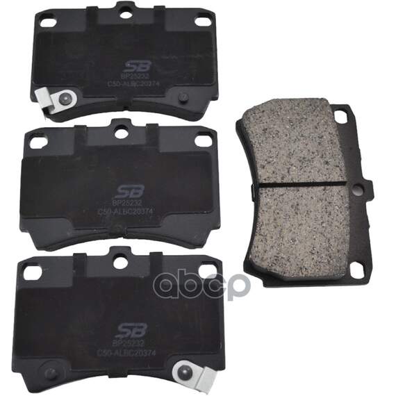 Купить КОЛОДКИ ТОРМОЗНЫЕ ПЕРЕДНИЕ (KIA RIO 00-05, MAZDA DEMIO 98-, 323 94-98) BP25232