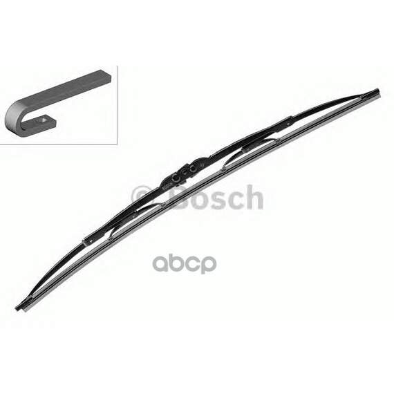 Купить ЩЕТКА СТЕКЛООЧИСТИТЕЛЯ 600 ММ КАРКАСНАЯ 1 ШТ BOSCH TWIN 3 397 004 586