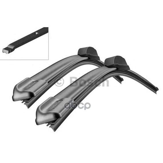 Купить ЩЕТКА СТЕКЛООЧИСТИТЕЛЯ 650/480 ММ БЕСКАРКАСНАЯ КОМПЛЕКТ 2 ШТ BOSCH AERO 3 397 007 426