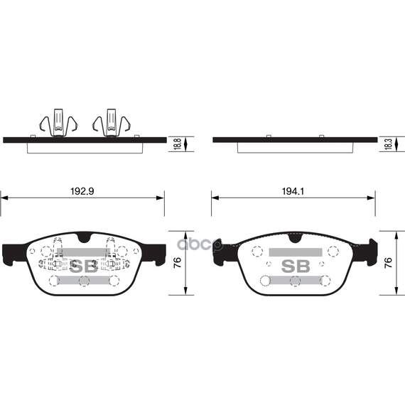 Купить КОЛОДКИ ТОРМОЗНЫЕ ПЕРЕДНИЕ VOLVO XC60 3.0/3.2/2.4D 05/08 SP2320