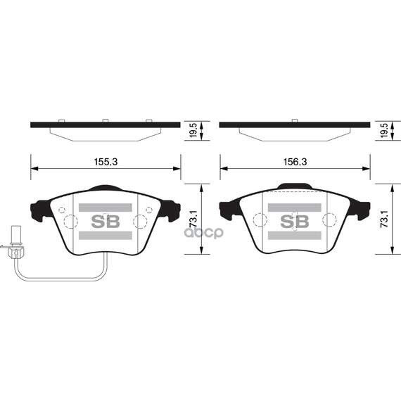 Купить КОЛОДКИ ТОРМОЗНЫЕ ДИСКОВЫЕ AUDI A4/A6/A8 1.8-4.2/2.0TDI-3.0TDI 02 SP2112F