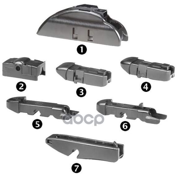 Купить "ЩЕТКА СТЕКЛООЧИСТИТЕЛЯ БЕСКАРКАСНАЯ DYNABLADE NEW MULTI 14"" 350 ММ 9XW197765-141"