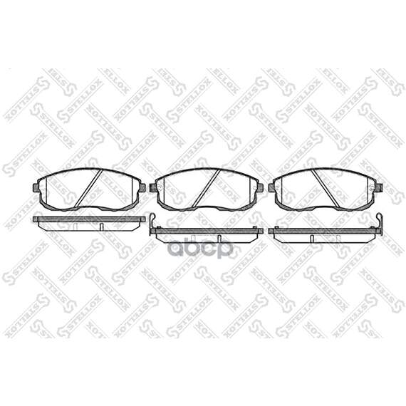Купить КОЛОДКИ ТОРМОЗНЫЕ ДИСКОВЫЕ™STELLOX 304012SX