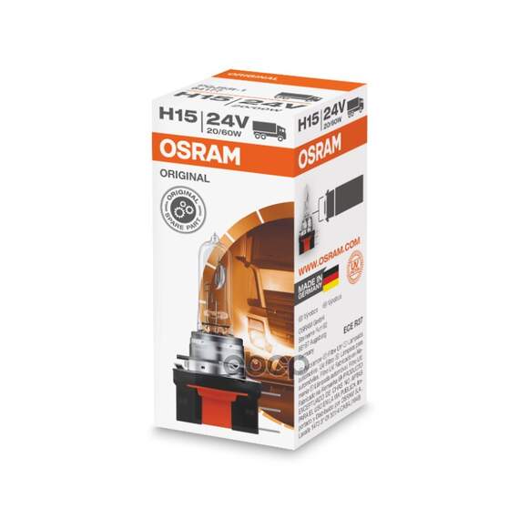 Купить ЛАМПА Г/С H15 (20/60W) PGJ23T-1 24V 64177 4008321536556