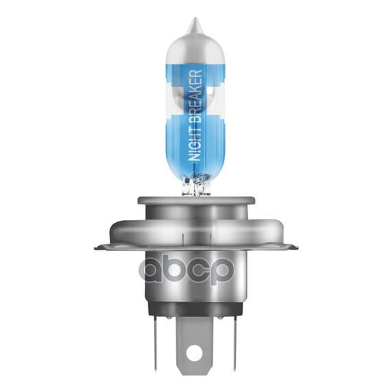 Купить ЛАМПА Г/С H4 (60/55W) P43T NIGHT BRAKER LASER +150% 12V 64193NL 4052899991361