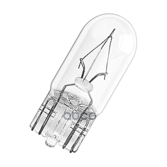Купить ЛАМПА W3W (3W) W2,1X9,5D СТЕКЛЯННЫЙ ЦОКОЛЬ 12V 2821 4050300838663