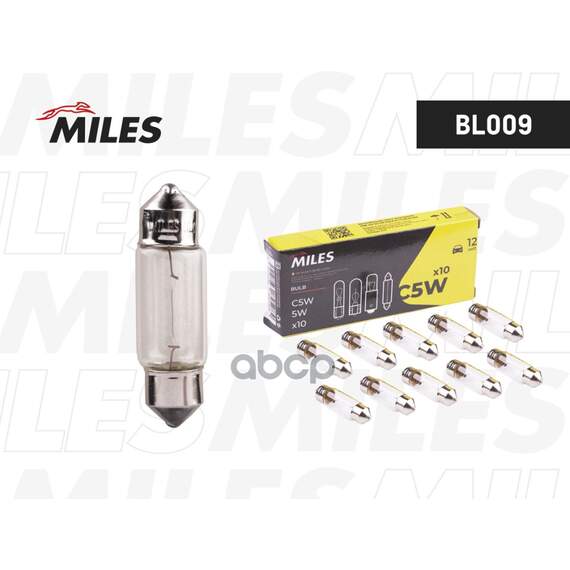 Купить ЛАМПА C5W 12V 5W SV8,5-8 T11X35 BL009