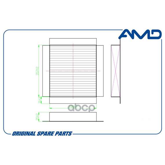 Купить ФИЛЬТР САЛОННЫЙ A9068300218/AMD.FC769 AMD AMD AMDFC769