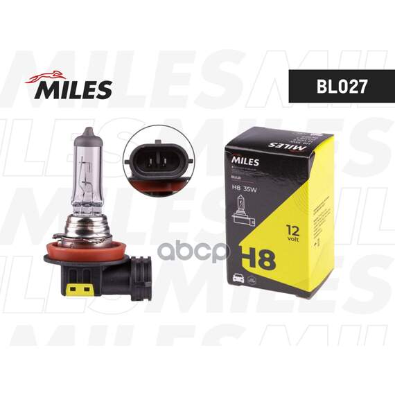 Купить ЛАМПА H8 12V 35W PGJ19-1 BL027