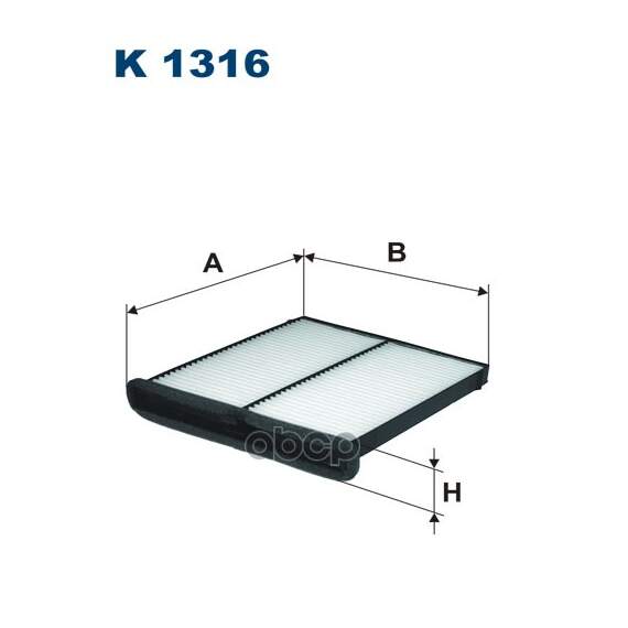 Купить ФИЛЬТР САЛОННЫЙ FILTRON K1316