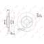 Купить ДИСК ТОРМОЗНОЙ ПЕРЕДНИЙ (258X22) ПОДХОДИТ ДЛЯ FORD FOCUS I 1.4-2.0 99-04 / FIESTA IV-V 1.0-1.6D 95-08 / FUSION 1.25-1.6D 02-12, MAZDA 2(DY) 1.2-1.6 03 BN-1026
