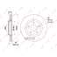 Купить ДИСК ТОРМОЗНОЙ ПЕРЕДНИЙ (296X26) NISSAN QASHQAI(J10) 1.5D-2.0D 07 / JUKE 1.6 10 / X-TRAIL(T31) 2.0-2.5 07-13, RENAULT KOLEOS 2.0D-2.5 08 BN-1112