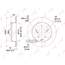 Купить ДИСК ТОРМОЗНОЙ ЗАДНИЙ (281X12) ПОДХОДИТ ДЛЯ TOYOTA RAV 4 III-IV 2.0-3.5 05 / MARK X 2.4-3.5 07-13 BN-1137