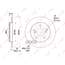 Купить ДИСК ТОРМОЗНОЙ ЗАДНИЙ (259X9) ПОДХОДИТ ДЛЯ TOYOTA AURIS(E15) 1.33-1.8 07 / COROLLA(E15/8) 1.33-1.8 07 BN-1146
